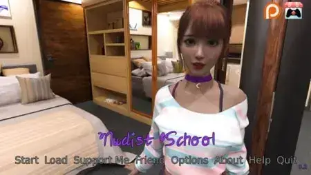 Nudist School 0.13 Game Walkthrough Download for PC Free